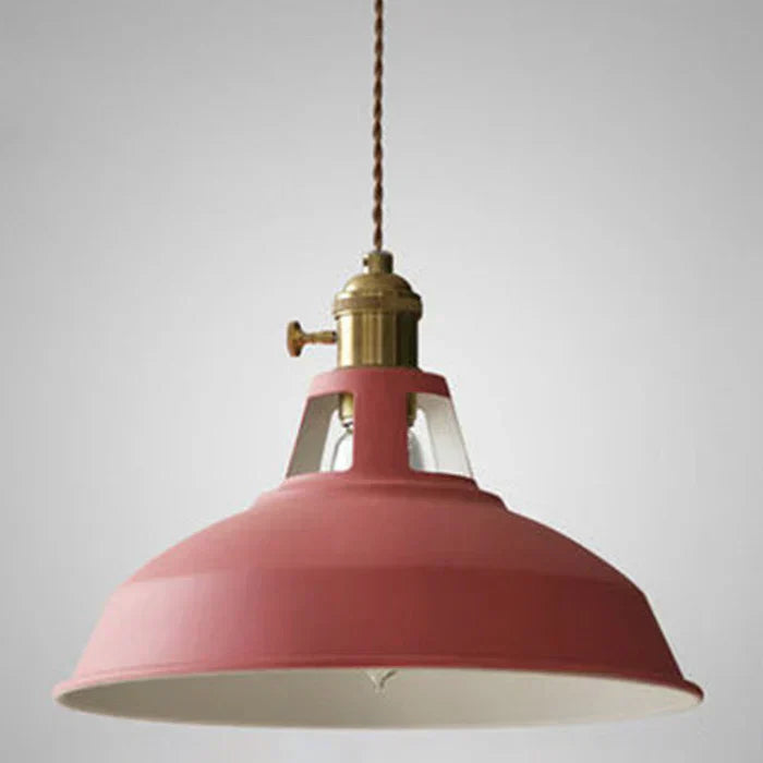 Lámpara colgante IronGlow – Lámpara metálica industrial con diseño retro y cadena ajustable