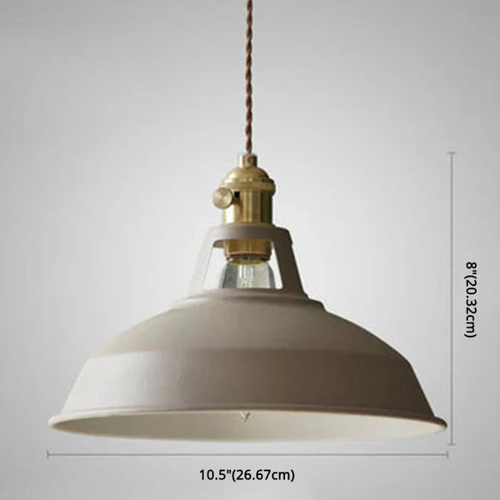 Lámpara colgante IronGlow – Lámpara metálica industrial con diseño retro y cadena ajustable
