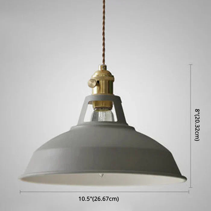 Lámpara colgante IronGlow – Lámpara metálica industrial con diseño retro y cadena ajustable