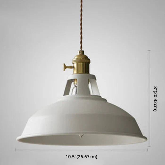 Lámpara colgante IronGlow – Lámpara metálica industrial con diseño retro y cadena ajustable