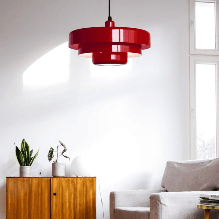 BrilloÉpoca hanglamp – Vintage metalen plafondlamp met energiezuinige LED &amp; warme lichtsfeer