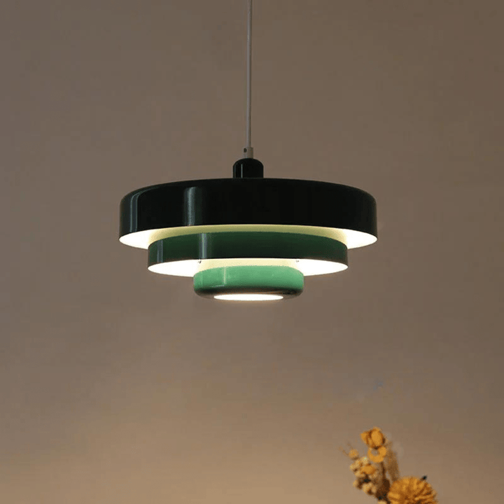 BrilloÉpoca hanglamp – Vintage metalen plafondlamp met energiezuinige LED &amp; warme lichtsfeer