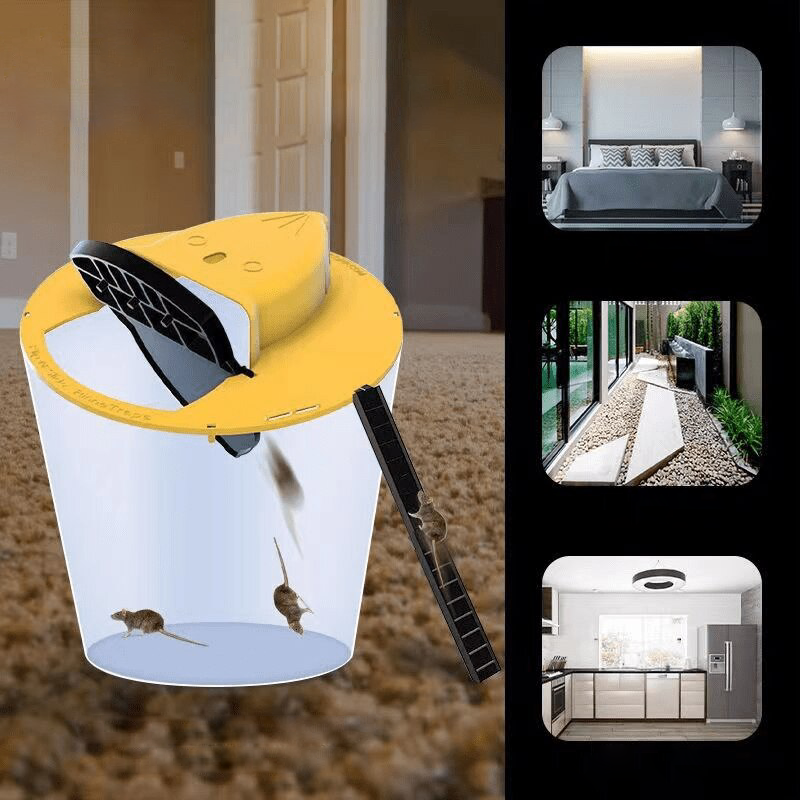 Coperchio per secchio trappola per topi – Design riutilizzabile, senza veleno e per secchi da 20–30 L