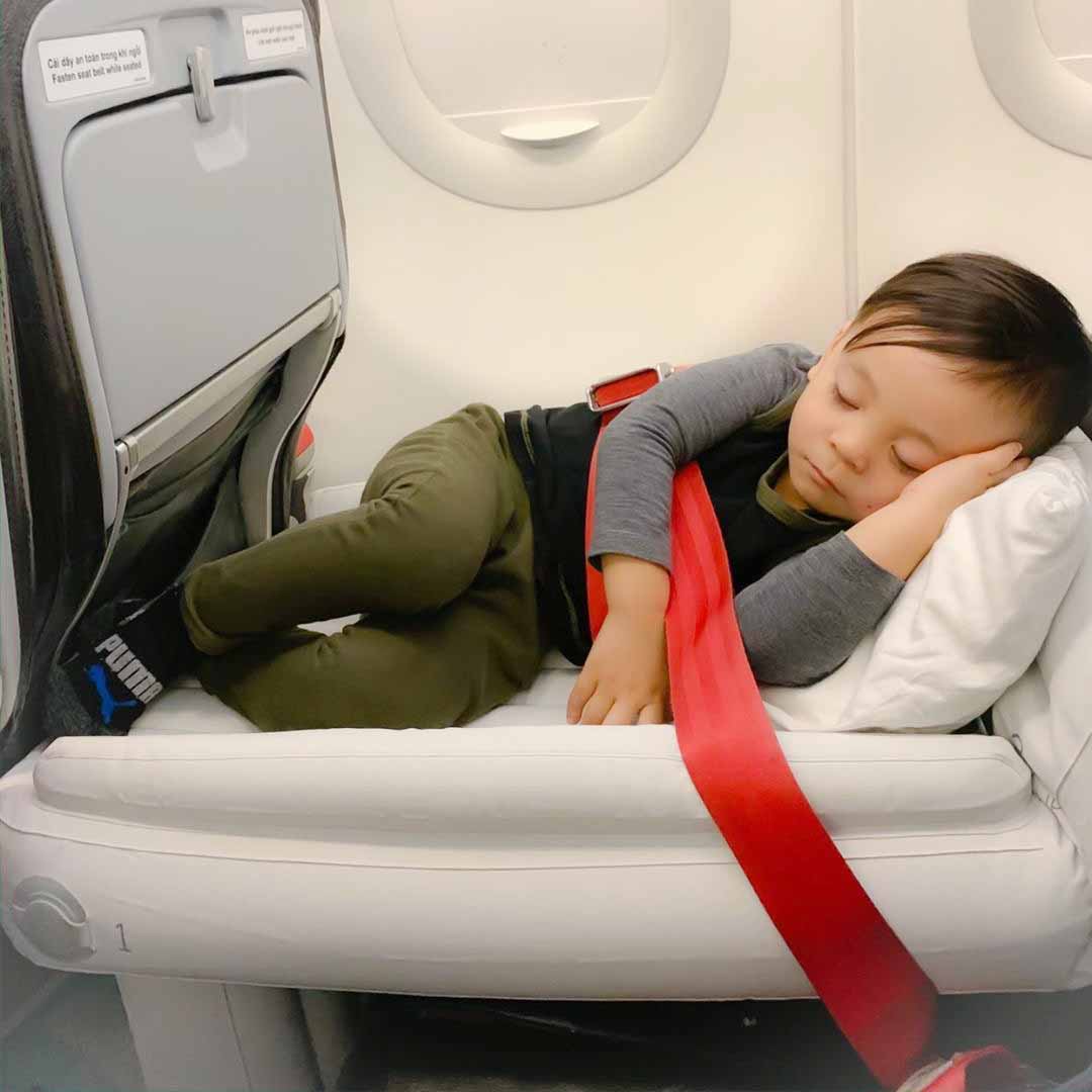 Dreamio – Kinderluchtbed reismatras droomzacht & compact voor onderweg