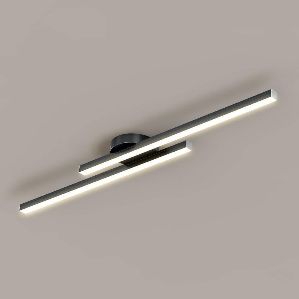 Norvion Plafondlamp – Langwerpige LED plafondlamp van aluminium met strak minimalistisch design