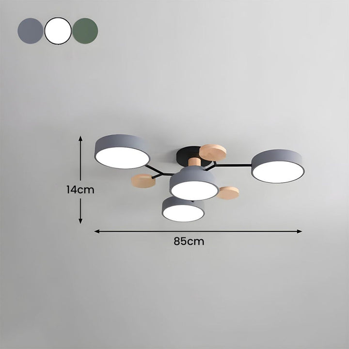 Plafondlamp LED – Modern Rond Design met Keuze uit Lichtkleur &amp; Maten