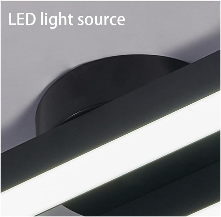 Norvion Plafondlamp – Lampada da soffitto LED allungata in alluminio con design minimalista elegante