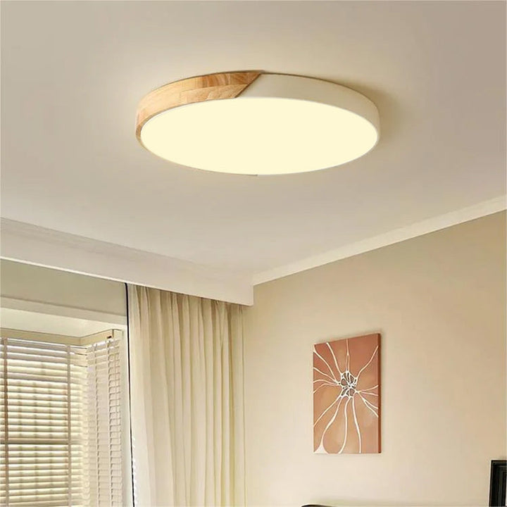 Coloria Plafondlamp – Ronde LED-Verlichting met Kleurrijke Afwerking en Modern Design