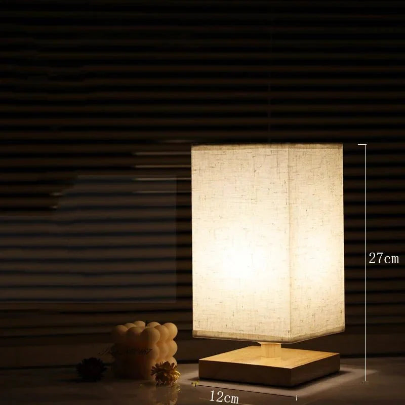 FABWOOD – Modern lamp made of wood and fabric Vestragear