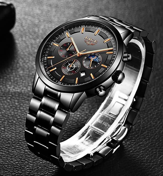 Ironvalor – Reloj militar para hombre de acero resistente a los arañazos y al agua
