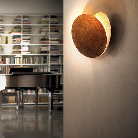 SeleneLight – Lampada da parete con effetto luce lunare – Illuminazione d'atmosfera LED minimalista