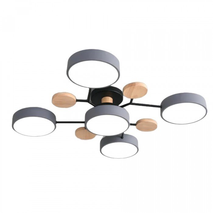 Nordora – lampe de plafond LED scandinave design ramifié & lumière d'ambiance
