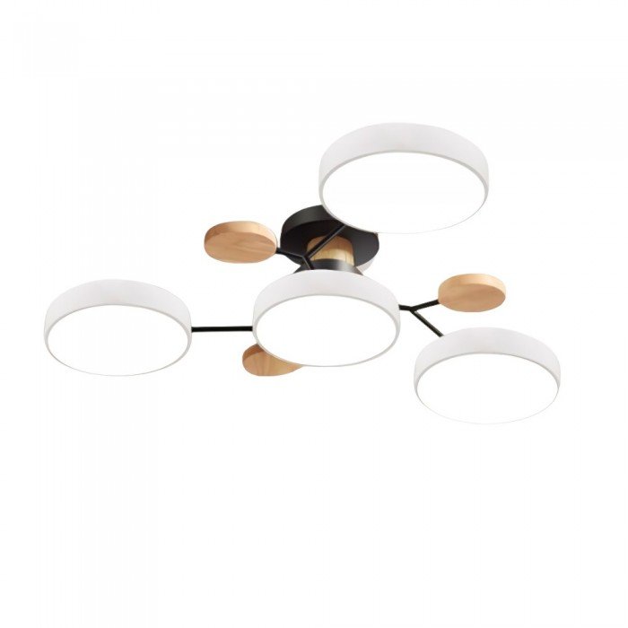 Nordora – lampe de plafond LED scandinave design ramifié & lumière d'ambiance