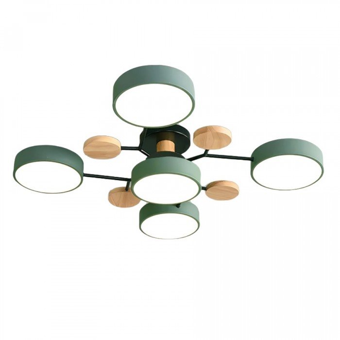 Nordora – lampe de plafond LED scandinave design ramifié & lumière d'ambiance