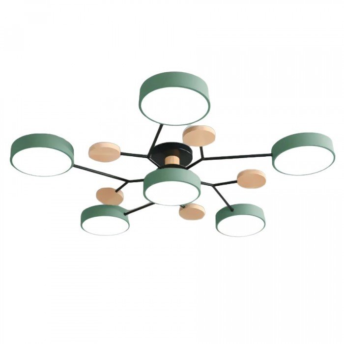 Nordora – lampe de plafond LED scandinave design ramifié & lumière d'ambiance