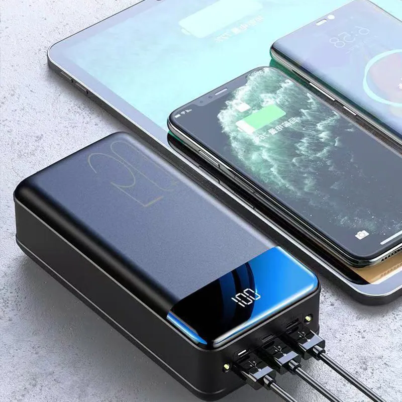 Energix – Powerbank 50.000 mAh ricarica rapida – viaggi & situazioni di emergenza