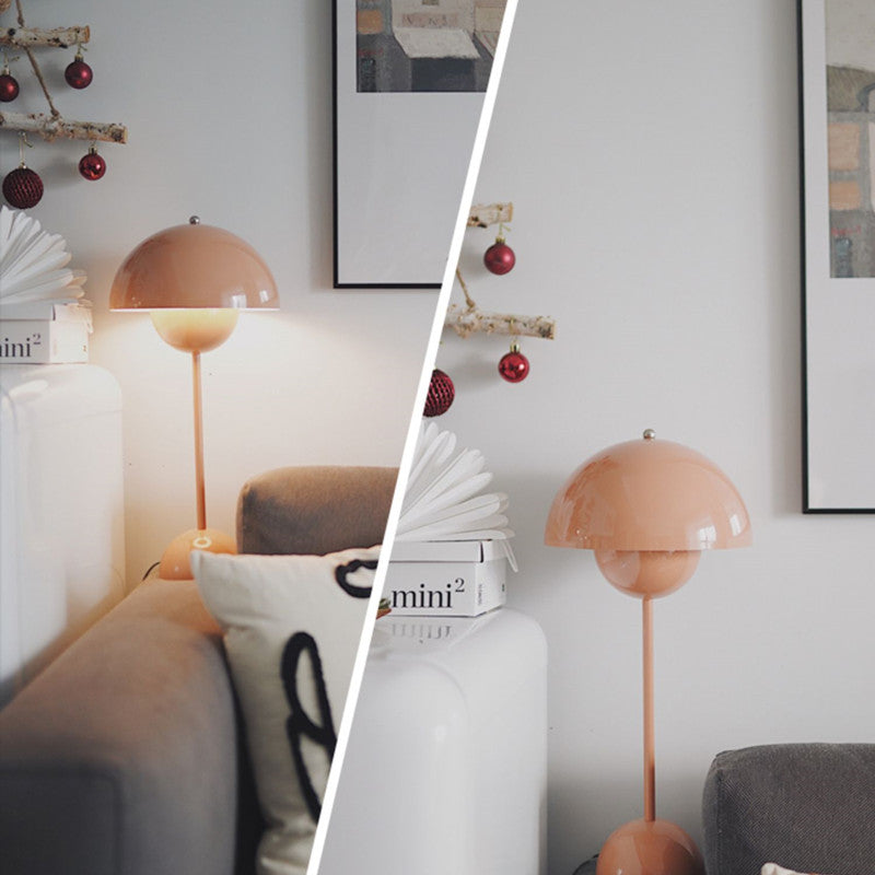 Lumiretro Umbrilight Lámpara de Mesa – Pantalla de Lámpara Retro, Luz LED Cálida y Estilo Clásico