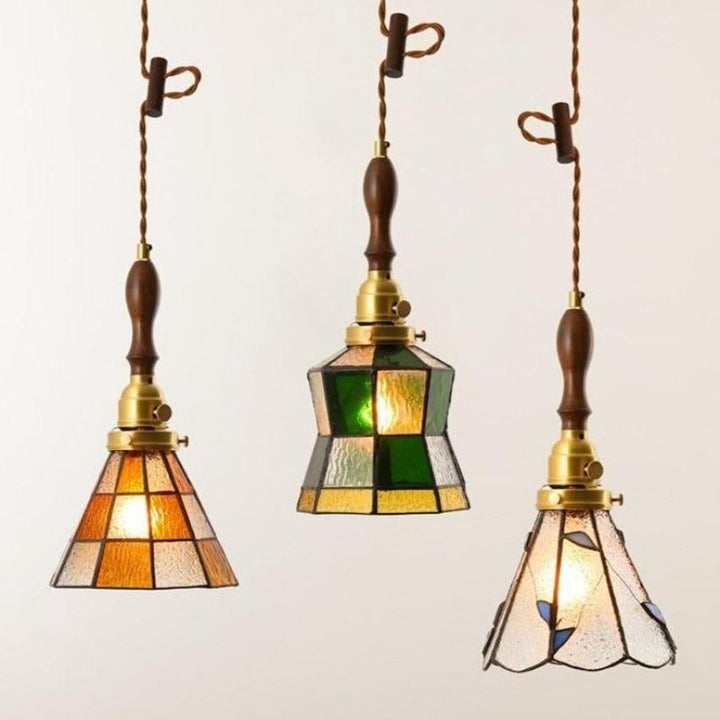 Aurelia Hanglamp – Handgemaakt Glazen Design met Levendige Kleuren &amp; Warme LED-Verlichting