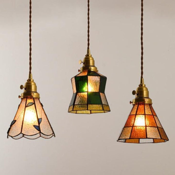 Aurelia Hanglamp – Handgemaakt Glazen Design met Levendige Kleuren &amp; Warme LED-Verlichting
