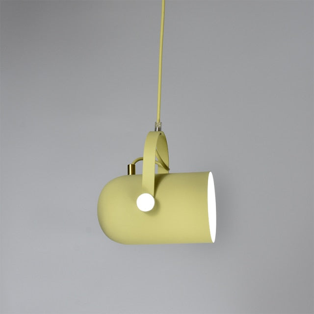 Coloria Suspension – Design scandinave avec abat-jour coloré et câble réglable