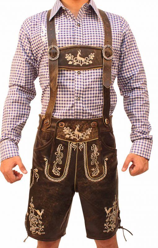 AlpenViktor – Conjunt de Lederhosen per a homes Oktoberfest – Autèntic i Festiu