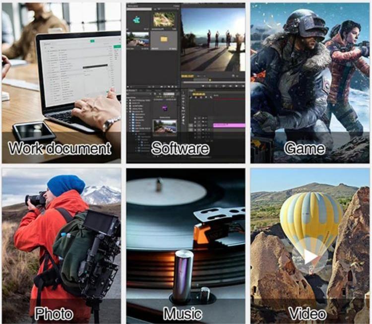 CoreDrive – Disco duro externo 1TB USB 3.0 – Delgado e portátil