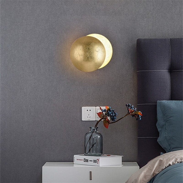 SeleneLight – Lampada da parete con effetto luce lunare – Illuminazione d'atmosfera LED minimalista