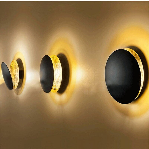 SeleneLight – Lampada da parete con effetto luce lunare – Illuminazione d'atmosfera LED minimalista