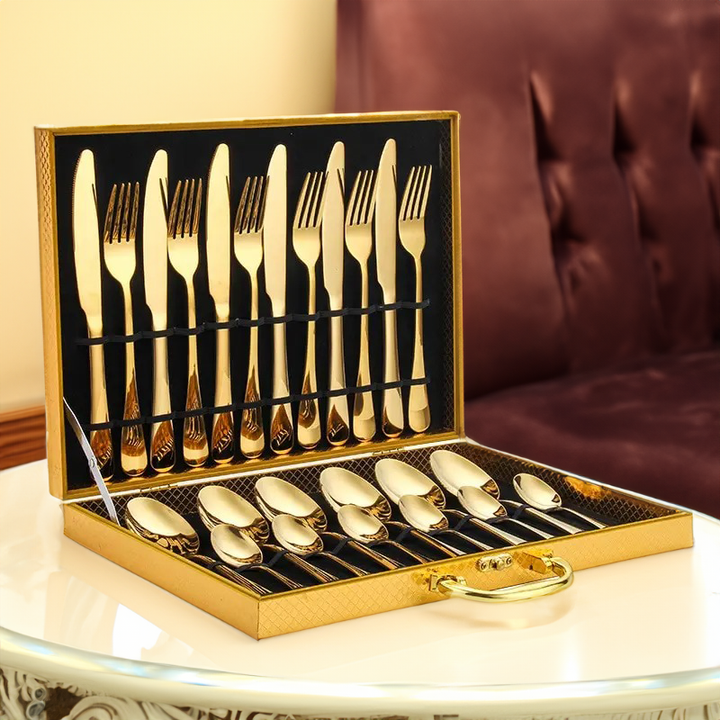 Culinor Elegance Bestekset – Roestvrijstaal met Tijdloos &amp; Duurzaam Design