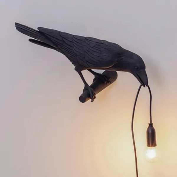 Corvani Kraai LED Applique Murale – Design Unique, Lumière Chaude &amp; Éclairage d&