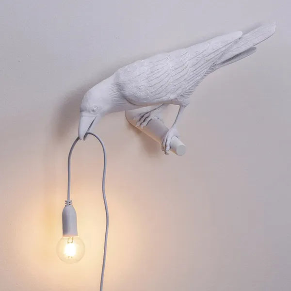Corvani Kraai LED Applique Murale – Design Unique, Lumière Chaude &amp; Éclairage d&