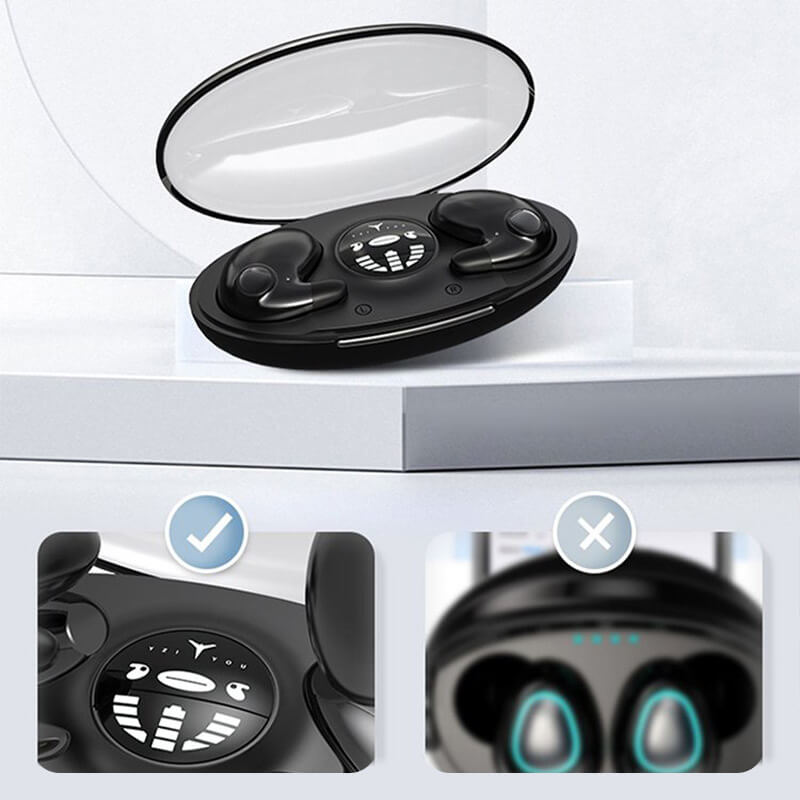 Somnova – Auriculares inalámbricos para dormir ultraligeros y silenciosos – 24h de duración de batería