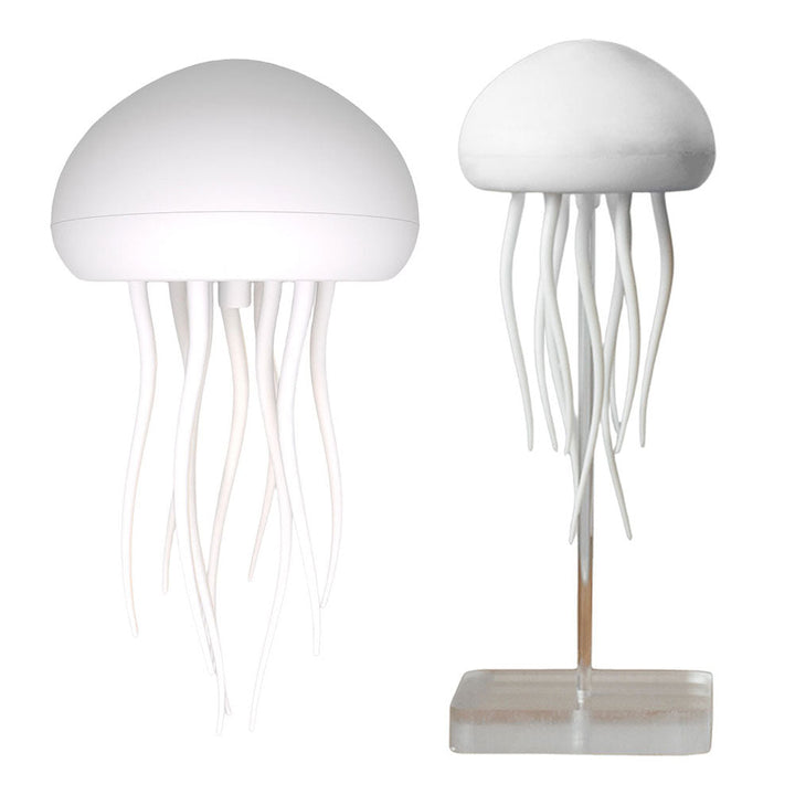 Candeeiro de Mesa LED com Design de Medusas – Luz Decorativa com Mudança de Cor